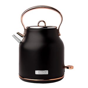Haden Heritage 1.7L Black Kettle Cordless 3KW